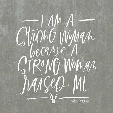 Strong Woman Black Ornate Wood Framed Art Print with Double Matting by Wieners, Valerie