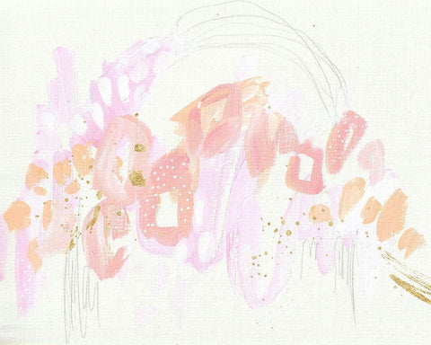 Leopard Rainbow Bright Black Ornate Wood Framed Art Print with Double Matting by Wieners, Valerie