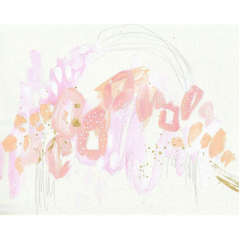 Leopard Rainbow Bright Black Modern Wood Framed Art Print with Double Matting by Wieners, Valerie