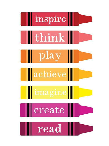 School Rules II White Modern Wood Framed Art Print with Double Matting by Wieners, Valerie