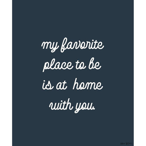 Favorite Place White Modern Wood Framed Art Print by Wieners, Valerie