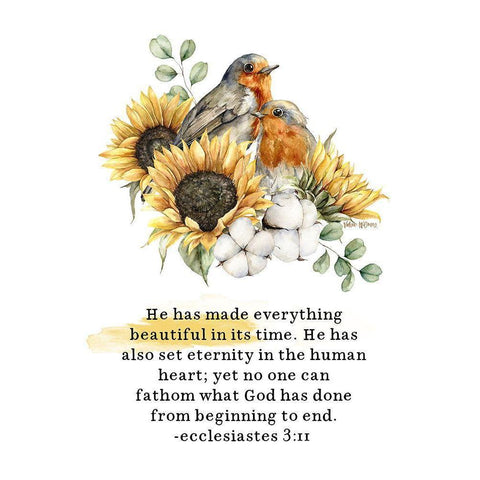 Everything Beautiful White Modern Wood Framed Art Print by Wieners, Valerie