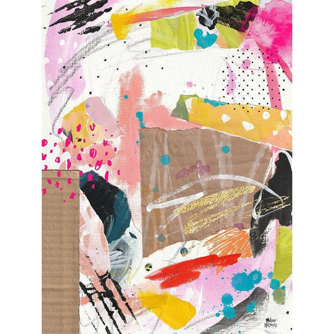 Cool Cardboard III White Modern Wood Framed Art Print by Wieners, Valerie