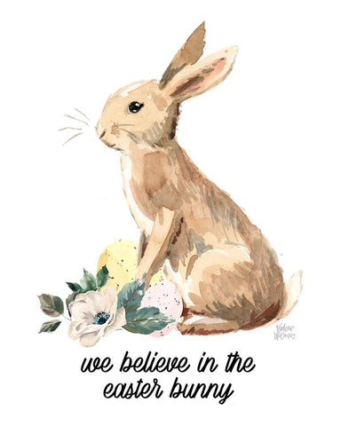 We Believe Black Ornate Wood Framed Art Print with Double Matting by Wieners, Valerie