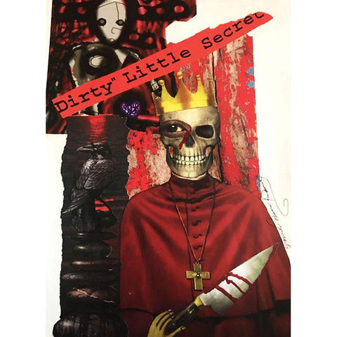 Who Knew Black Modern Wood Framed Art Print with Double Matting by Burney, Yvonne Coleman