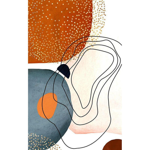 Trailblazer Black Modern Wood Framed Art Print by Burney, Yvonne Coleman