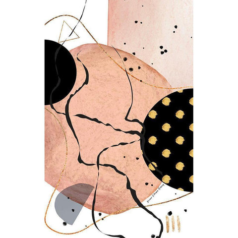 Lost in the Lines White Modern Wood Framed Art Print by Burney, Yvonne Coleman