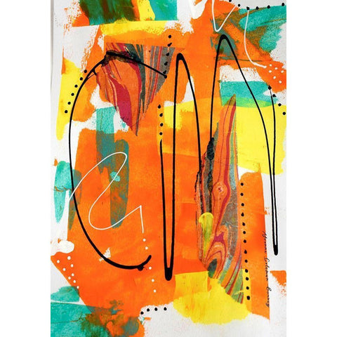 See Me Black Modern Wood Framed Art Print with Double Matting by Burney, Yvonne Coleman