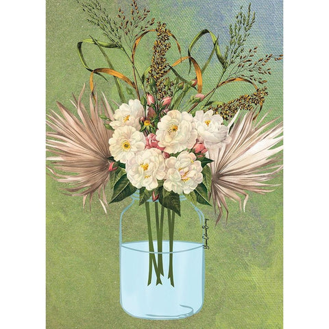 Still Life Gold Ornate Wood Framed Art Print with Double Matting by Burney, Yvonne Coleman