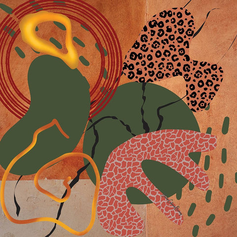 Soul Searcher Black Ornate Wood Framed Art Print with Double Matting by Burney, Yvonne Coleman