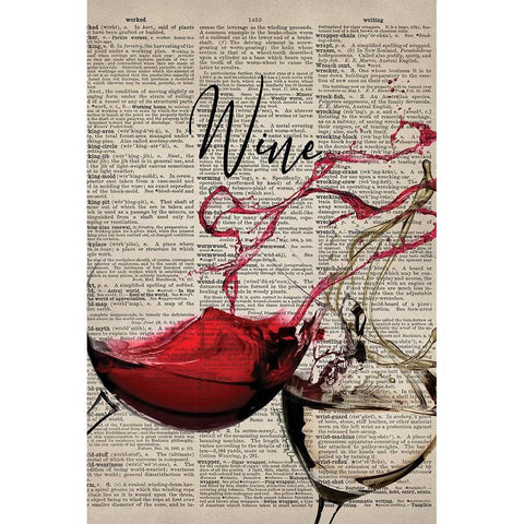 Toast White Modern Wood Framed Art Print by Burney, Yvonne Coleman