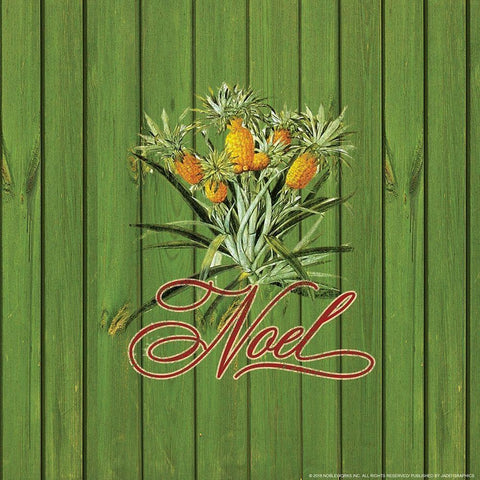 Noel White Modern Wood Framed Art Print by Yellow Cafe