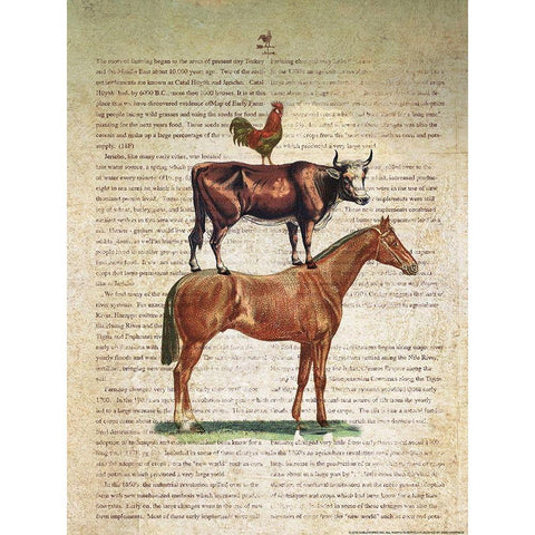 Farm Stand II Gold Ornate Wood Framed Art Print with Double Matting by Yellow Cafe