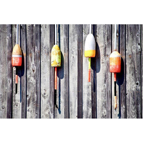 Floaters Black Modern Wood Framed Art Print by Yellow Cafe