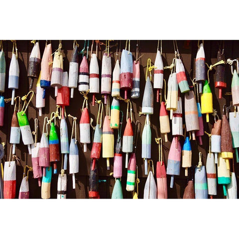 Floaters II Gold Ornate Wood Framed Art Print with Double Matting by Yellow Cafe