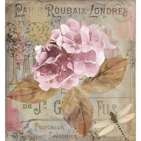 Jardin Rouge II White Modern Wood Framed Art Print by Sommers, Mindy