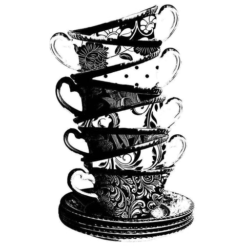 Tempest Gold Ornate Wood Framed Art Print with Double Matting by Sommers, Mindy