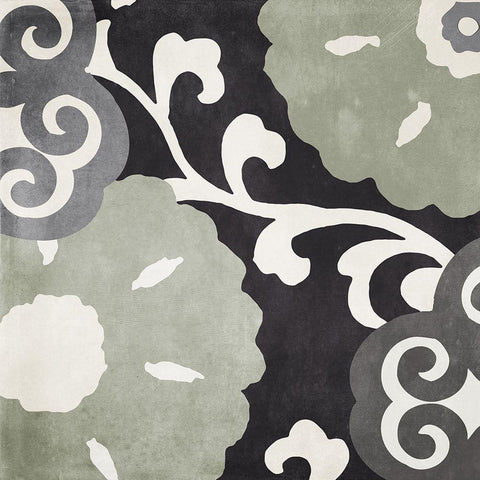 Organica II White Modern Wood Framed Art Print by Sommers, Mindy