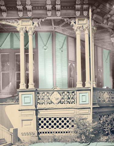 Rest a Spell II Black Ornate Wood Framed Art Print with Double Matting by Sommers, Mindy