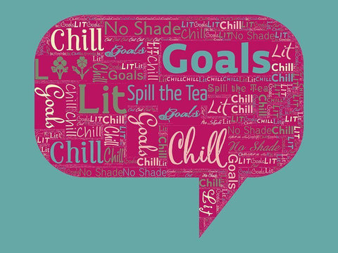 Words White Modern Wood Framed Art Print with Double Matting by Sommers, Mindy