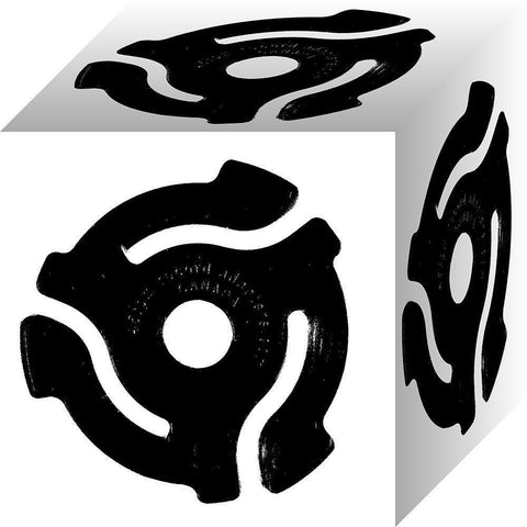 45 Adaptor Black Modern Wood Framed Art Print with Double Matting by Sommers, Mindy