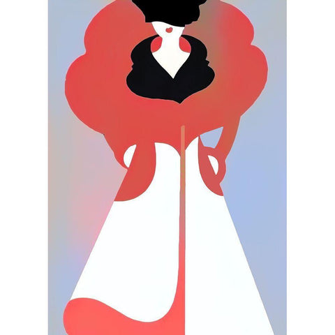 Extra White Modern Wood Framed Art Print by Sommers, Mindy