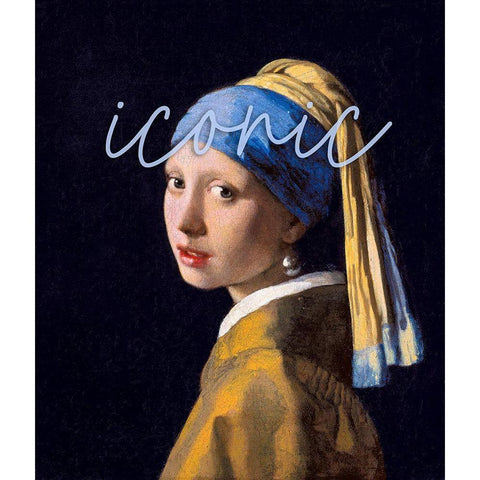 Iconic White Modern Wood Framed Art Print by Sommers, Mindy