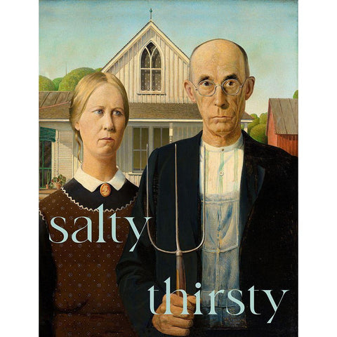 Salty Gold Ornate Wood Framed Art Print with Double Matting by Sommers, Mindy