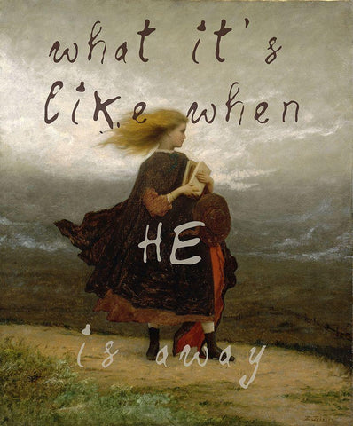 What Its Like Black Ornate Wood Framed Art Print with Double Matting by Sommers, Mindy