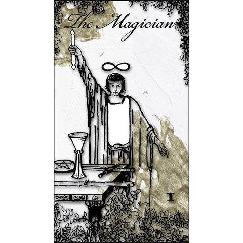 The Magician Gold Ornate Wood Framed Art Print with Double Matting by Sommers, Mindy