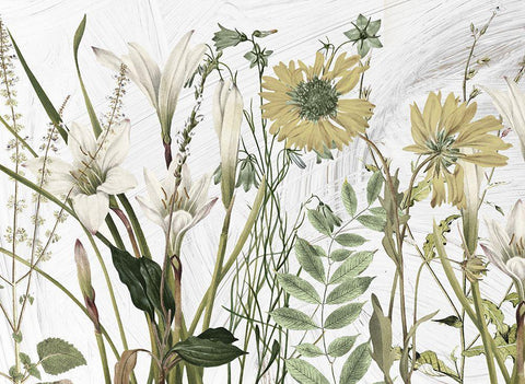 All Dressed Up I White Modern Wood Framed Art Print with Double Matting by Sommers, Mindy