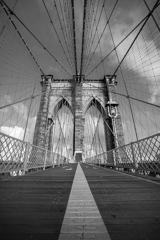 BB2 White Modern Wood Framed Art Print with Double Matting by Sommers, Mindy