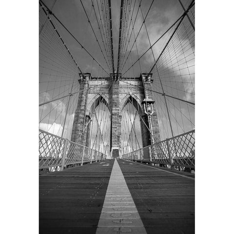 BB2 Black Modern Wood Framed Art Print by Sommers, Mindy