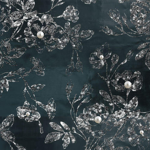 Julianna Black Ornate Wood Framed Art Print with Double Matting by Sommers, Mindy