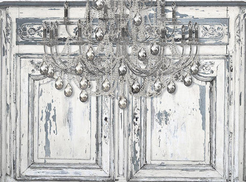 French Kitchen White Modern Wood Framed Art Print with Double Matting by Sommers, Mindy