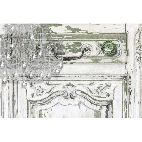 Grammas Attic Gold Ornate Wood Framed Art Print with Double Matting by Sommers, Mindy