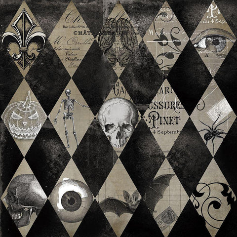 La Toussant Black Ornate Wood Framed Art Print with Double Matting by Sommers, Mindy