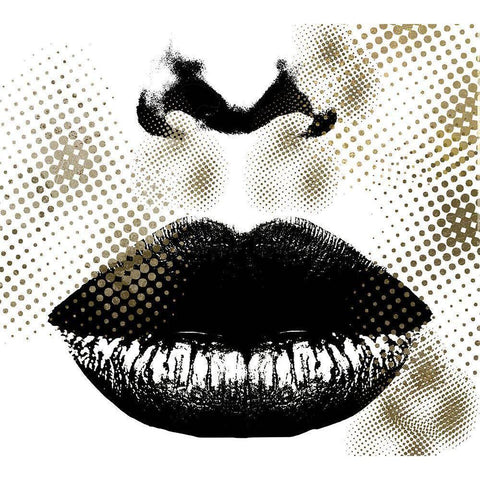 Yes Queen White Modern Wood Framed Art Print by Sommers, Mindy