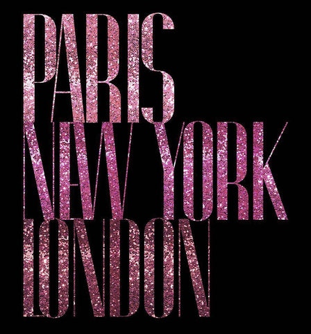 Sparkling Cities Black Ornate Wood Framed Art Print with Double Matting by Sommers, Mindy