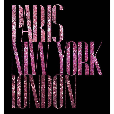 Sparkling Cities Black Modern Wood Framed Art Print by Sommers, Mindy