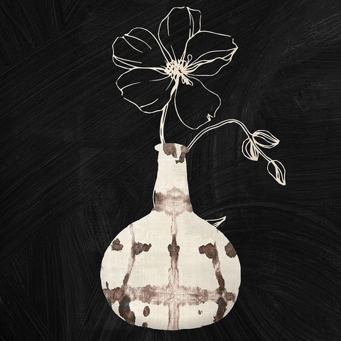 Calm Attention IV White Modern Wood Framed Art Print by Sommers, Mindy