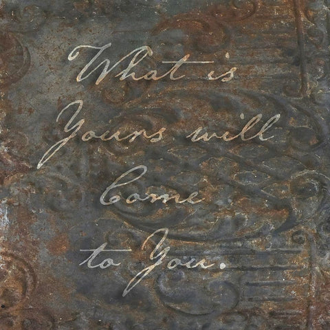 What is Yours Black Modern Wood Framed Art Print by Sommers, Mindy