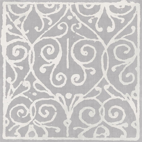 Slate Tryst Black Ornate Wood Framed Art Print with Double Matting by Sommers, Mindy