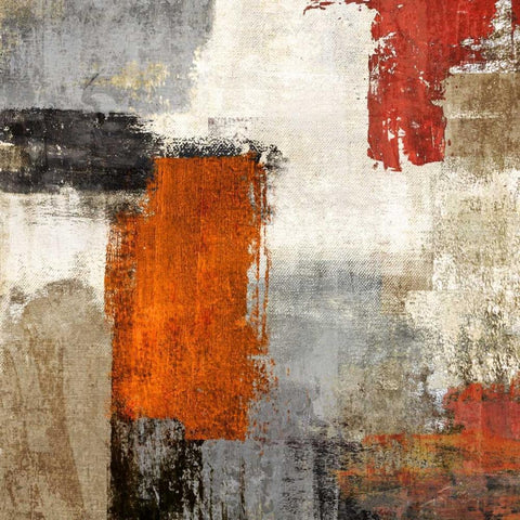 Hot Jazz Gold Ornate Wood Framed Art Print with Double Matting by Aprile, Alessio