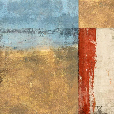 Direction I White Modern Wood Framed Art Print by Aprile, Alessio