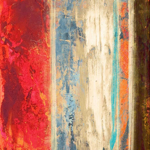 Printemps I Gold Ornate Wood Framed Art Print with Double Matting by Baron, Alphonse