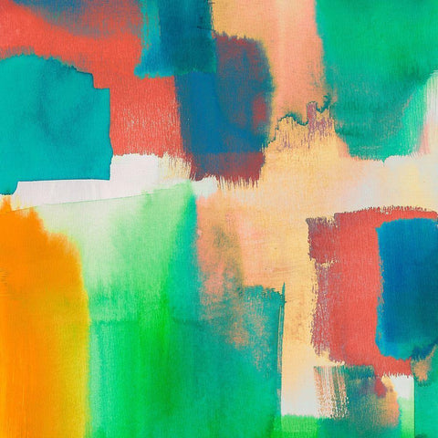 Rumble in the Jungle  Black Ornate Wood Framed Art Print with Double Matting by Asia, Rivieri