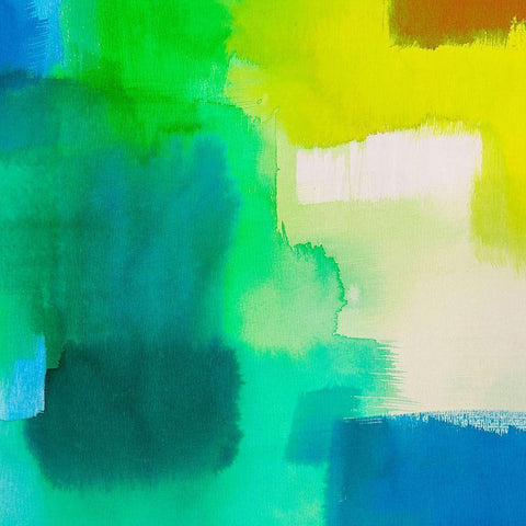 Underwater I White Modern Wood Framed Art Print by Asia, Rivieri