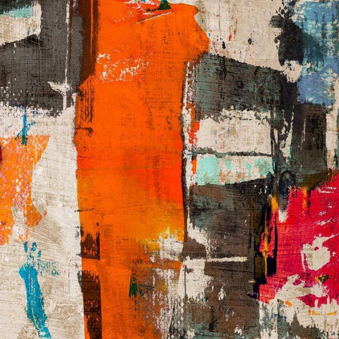 Colors Royale II Black Modern Wood Framed Art Print by Munson, Anne