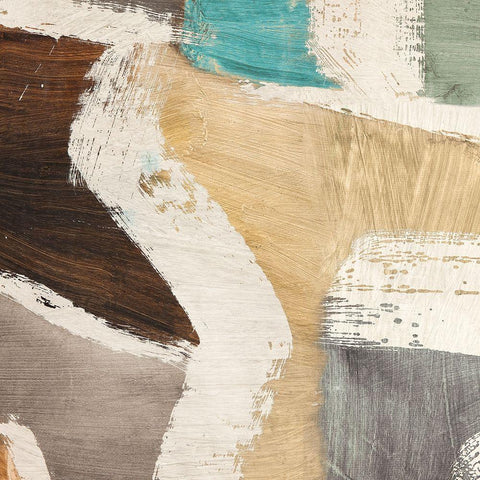 Comfort Zone I White Modern Wood Framed Art Print by Anne, Munson